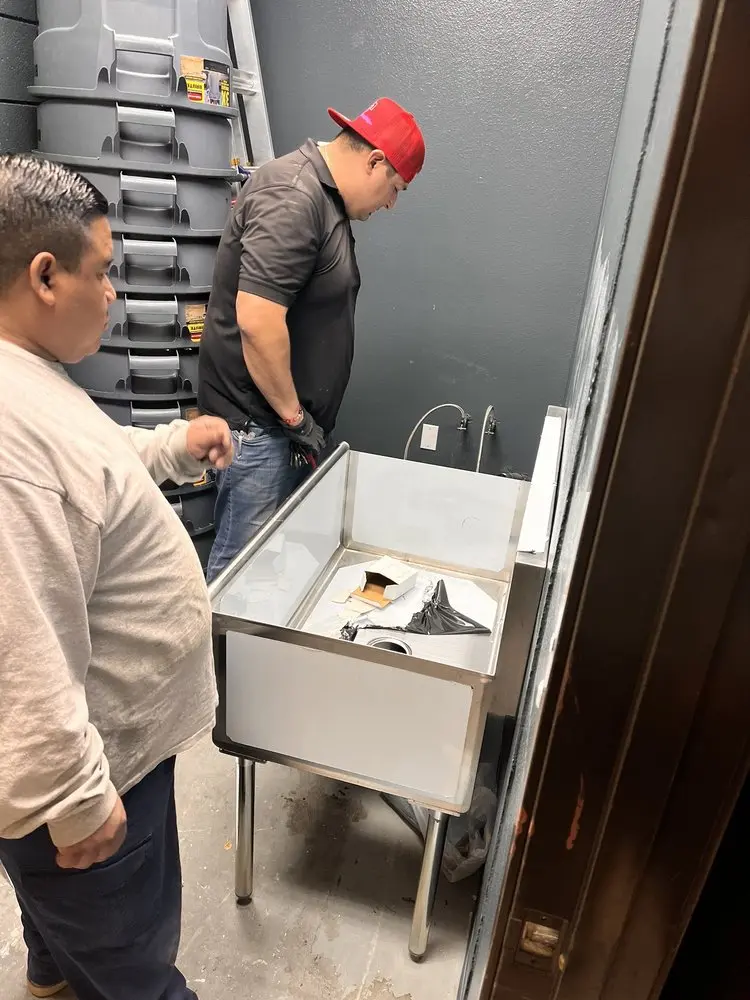 Commercial plumbing and sink installation in Schellsburg